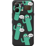 Прозорий чохол BoxFace Infinix Note 60 с 3D-глазками HIYA
