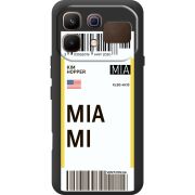 Прозорий чохол BoxFace Infinix Note 60 Ticket Miami