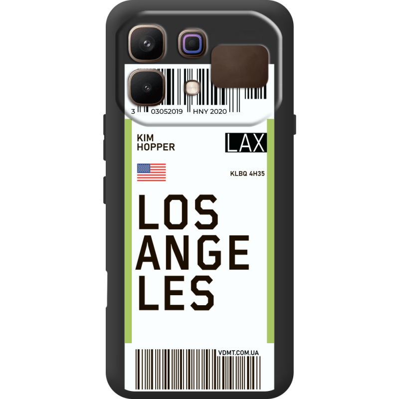 Прозорий чохол BoxFace Infinix Note 60 Ticket Los Angeles