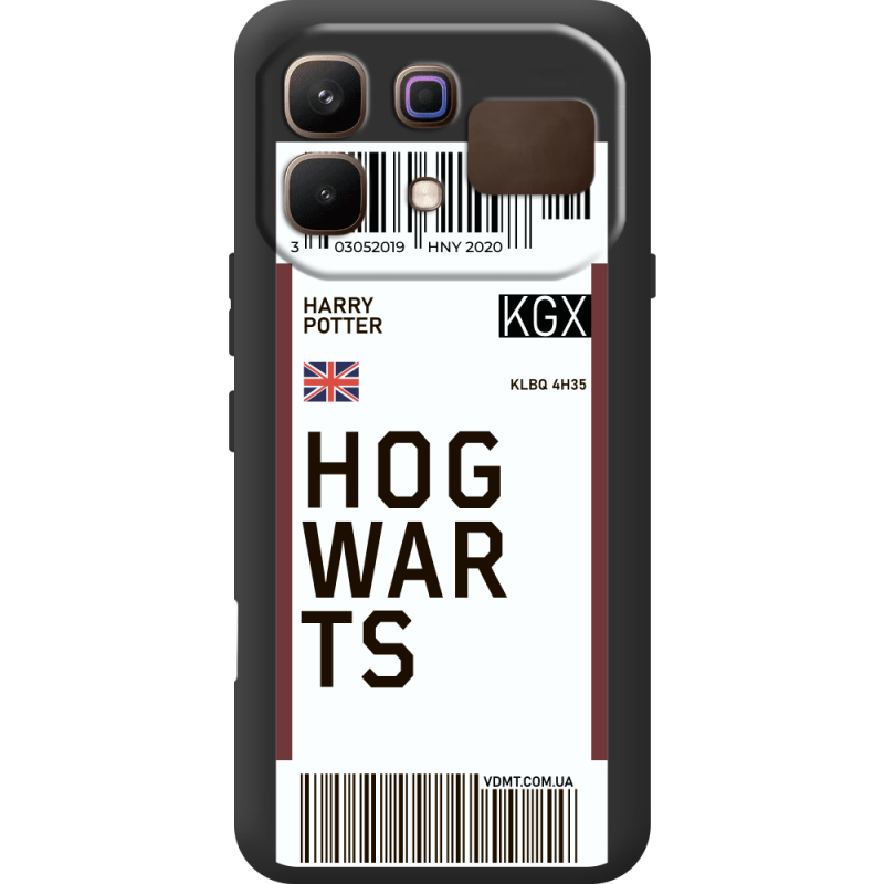 Прозорий чохол BoxFace Infinix Note 60 Ticket Hogwarts