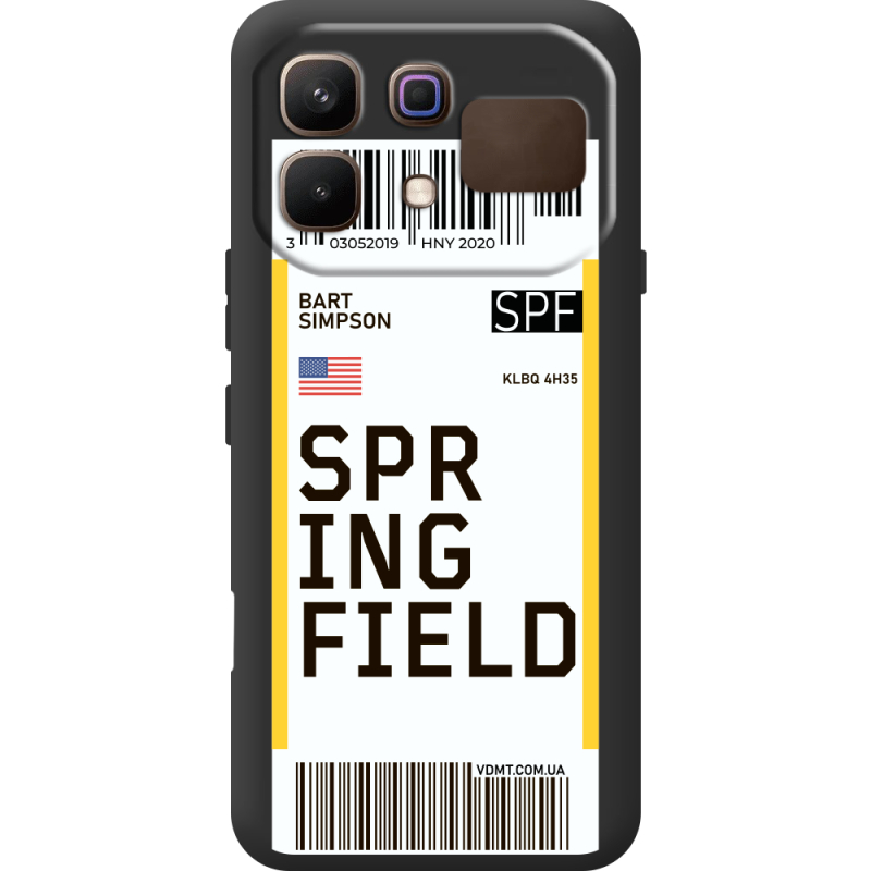 Прозорий чохол BoxFace Infinix Note 60 Ticket Springfield