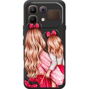 Прозорий чохол BoxFace Infinix Note 60 Mouse Girls