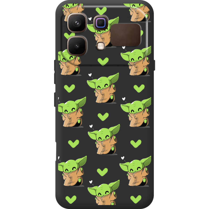 Прозорий чохол BoxFace Infinix Note 60 Pattern Baby Yoda