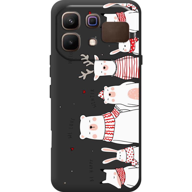 Прозорий чохол BoxFace Infinix Note 60 The Friendly Beasts