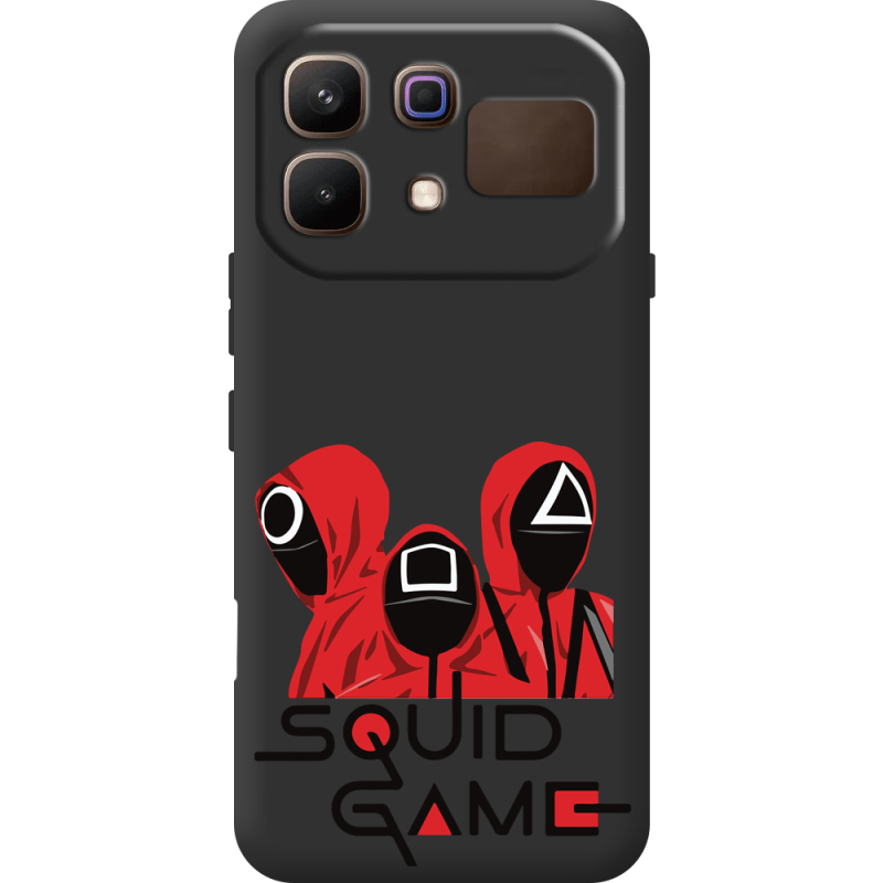 Прозорий чохол BoxFace Infinix Note 60 siquid game люди в красном