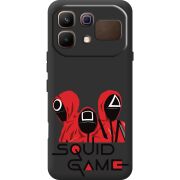 Прозорий чохол BoxFace Infinix Note 60 siquid game люди в красном
