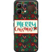 Прозорий чохол BoxFace Infinix Note 60 Vintage Christmas Pattern