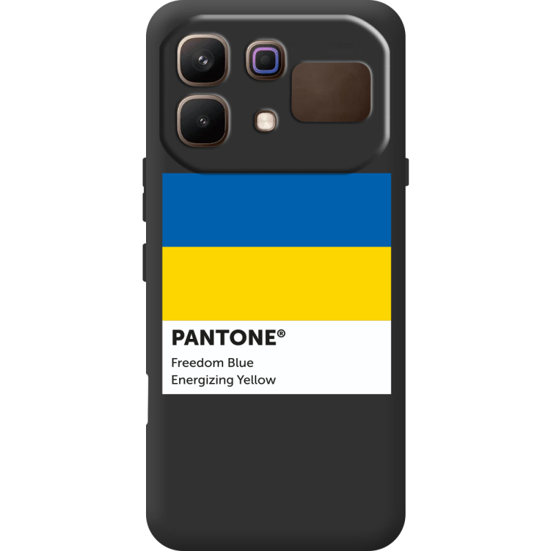 Прозорий чохол BoxFace Infinix Note 60 Pantone вільний синій