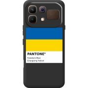 Прозорий чохол BoxFace Infinix Note 60 Pantone вільний синій