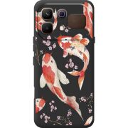 Прозорий чохол BoxFace Infinix Note 60 Japanese Koi Fish