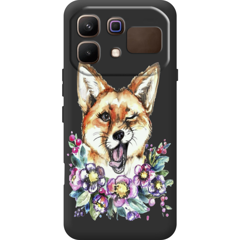 Прозорий чохол BoxFace Infinix Note 60 Winking Fox