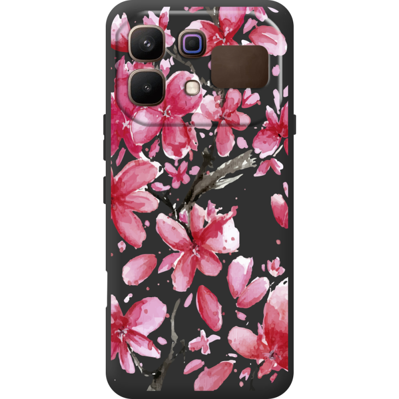 Прозорий чохол BoxFace Infinix Note 60 Pink Magnolia