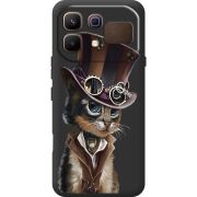 Прозорий чохол BoxFace Infinix Note 60 Steampunk Cat