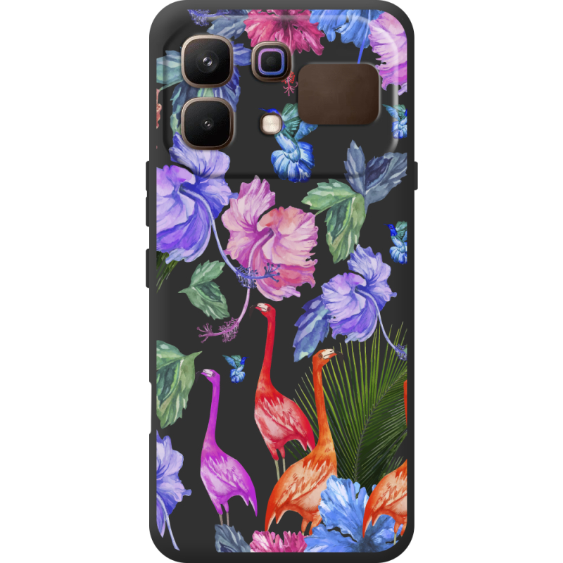 Прозорий чохол BoxFace Infinix Note 60 Flamingo