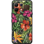 Прозорий чохол BoxFace Infinix Note 60 Tropical Flowers