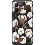 Прозорий чохол BoxFace Infinix Note 60 Cotton flowers