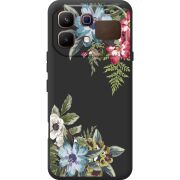 Прозорий чохол BoxFace Infinix Note 60 Floral