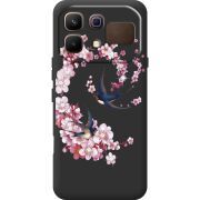 Чохол зі стразами Infinix Note 60 Swallows and Bloom