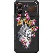 Чохол зі стразами Infinix Note 60 Heart