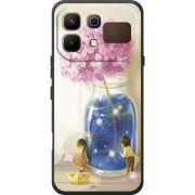Чохол зі стразами Infinix Note 60 Little Boy and Girl