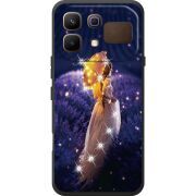 Чохол зі стразами Infinix Note 60 Girl with Umbrella