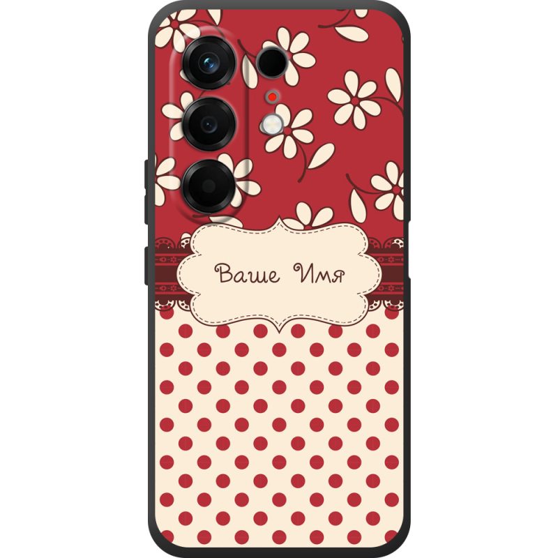 Чохол BoxFace Tecno Camon 50 Именной Polka Dots