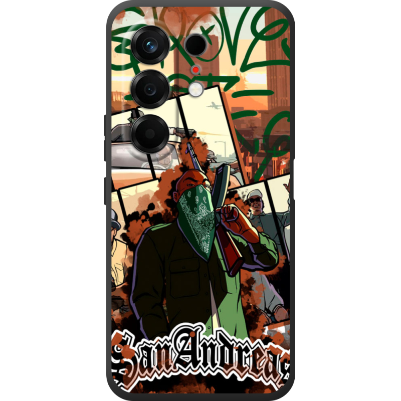 Чохол BoxFace Tecno Camon 50 GTA San Andreas