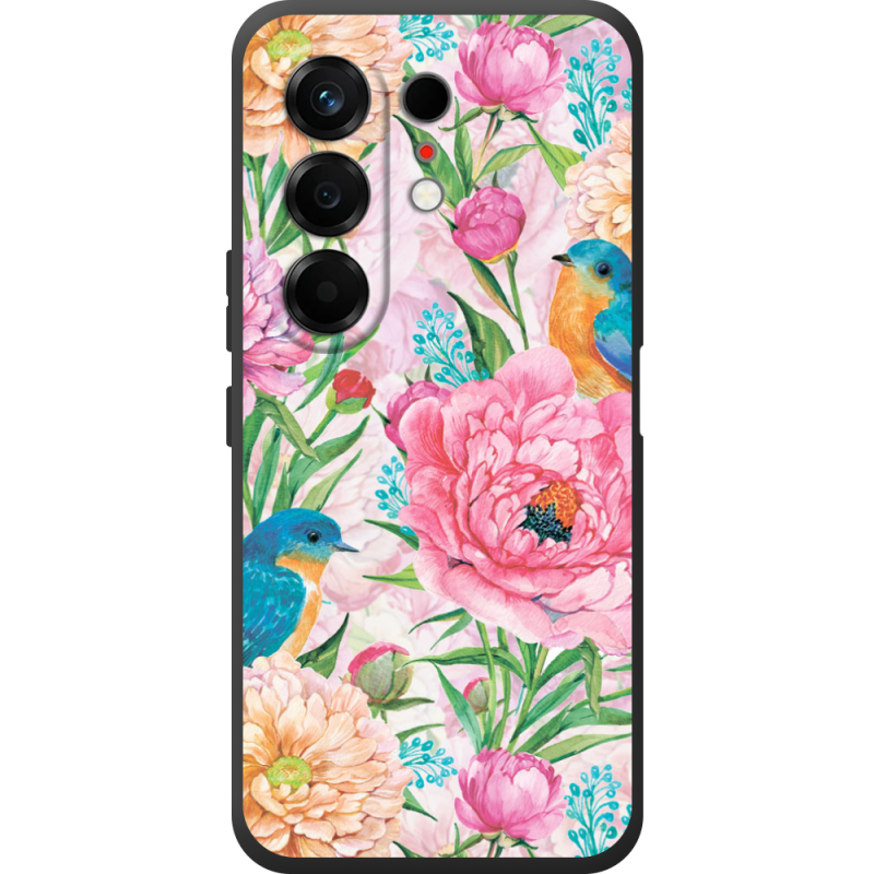 Чохол BoxFace Tecno Camon 50 Birds in Flowers