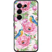 Чохол BoxFace Tecno Camon 50 Birds and Flowers