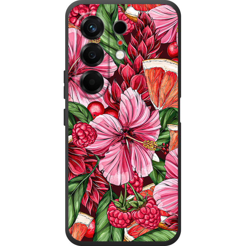 Чохол BoxFace Tecno Camon 50 Tropical Flowers