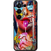 Чохол BoxFace Tecno Camon 50 Colorful Girl