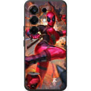 Чохол BoxFace Tecno Camon 50 Woman Deadpool