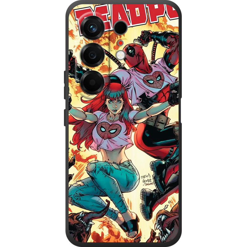 Чохол BoxFace Tecno Camon 50 Deadpool and Mary Jane