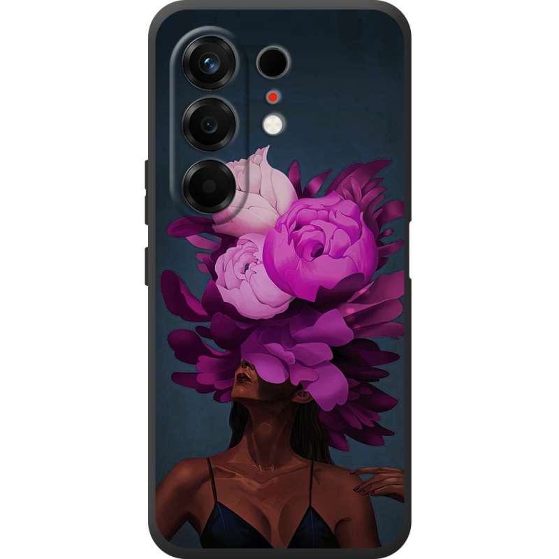 Чохол BoxFace Tecno Camon 50 Exquisite Purple Flowers