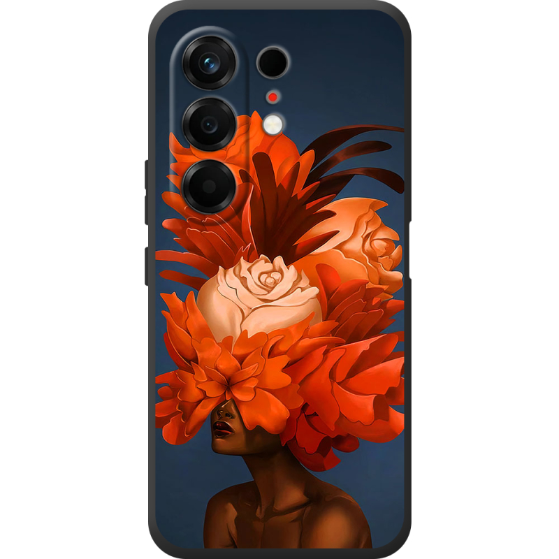 Чохол BoxFace Tecno Camon 50 Exquisite Orange Flowers