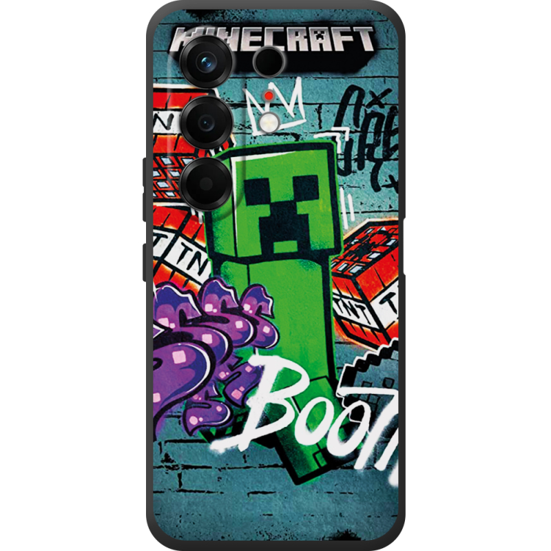 Чохол BoxFace Tecno Camon 50 Minecraft Graffiti
