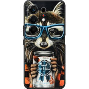 Чохол BoxFace Tecno Camon 50 Енот с банкой