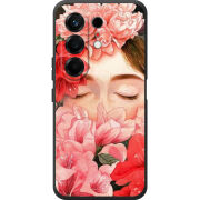 Чохол BoxFace Tecno Camon 50 Girl in Flowers