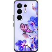 Чохол BoxFace Tecno Camon 50 Orchids and Butterflies