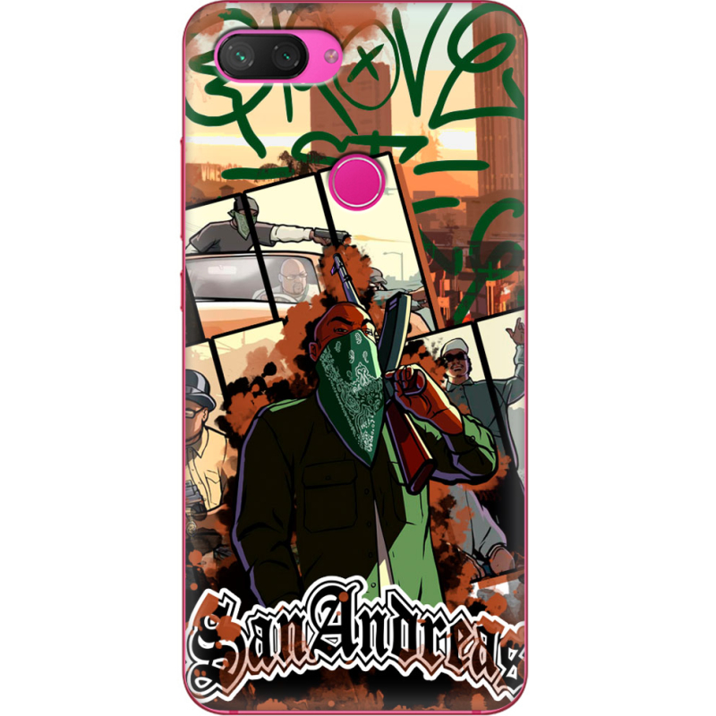 Чехол Uprint Xiaomi Mi 8 Lite GTA San Andreas