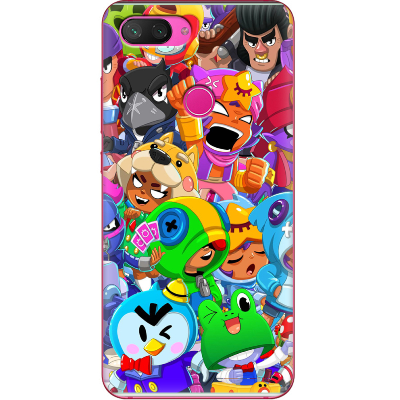 Чехол Uprint Xiaomi Mi 8 Lite friends brawl stars