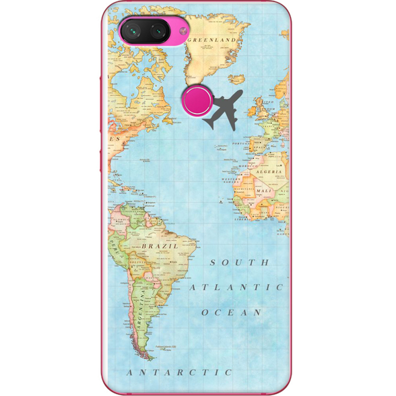 Чехол Uprint Xiaomi Mi 8 Lite Карта