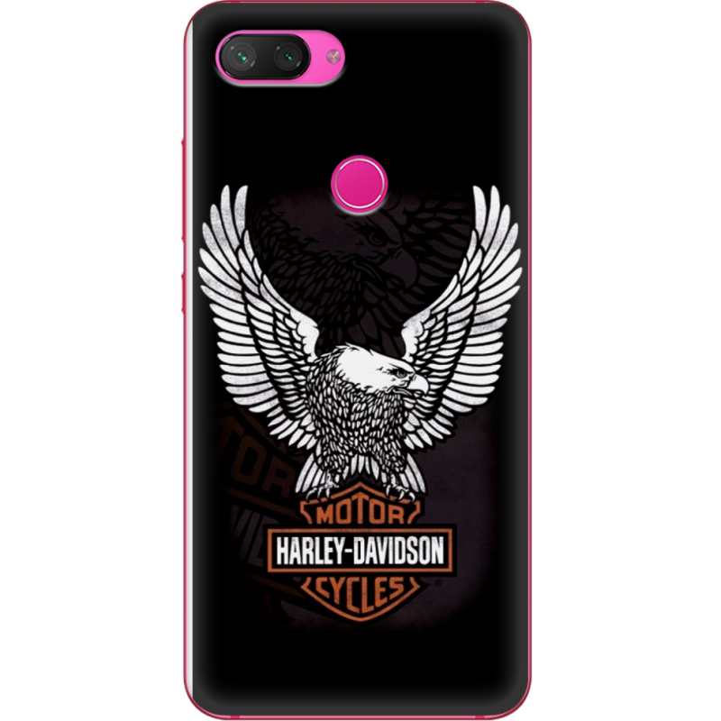Чехол Uprint Xiaomi Mi 8 Lite Harley Davidson and eagle