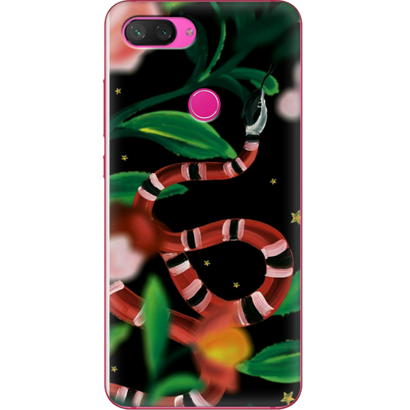 Чехол Uprint Xiaomi Mi 8 Lite Red Snake