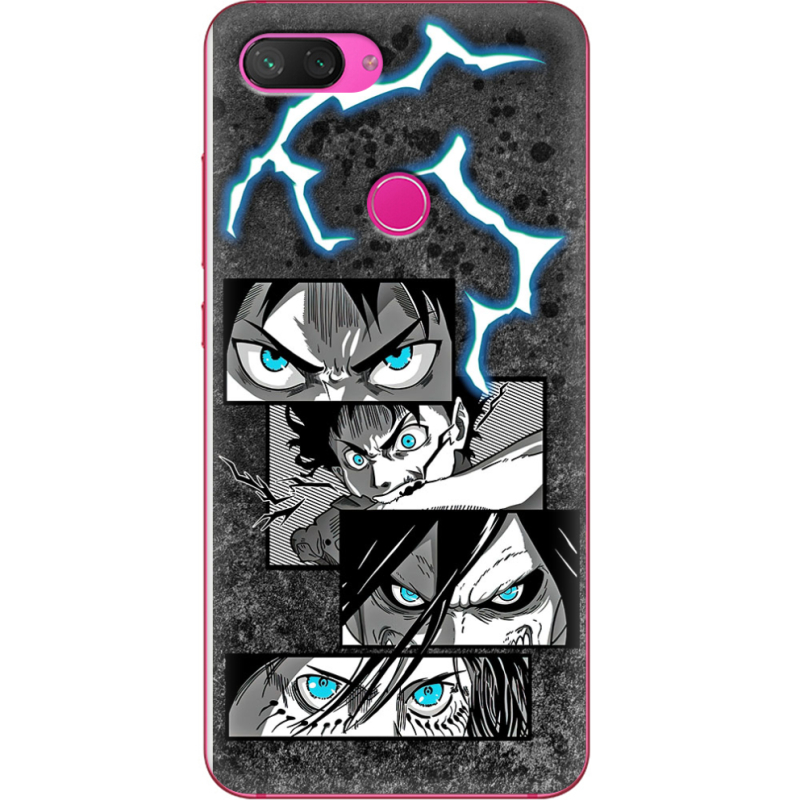 Чехол Uprint Xiaomi Mi 8 Lite Eren Yeager Transformation