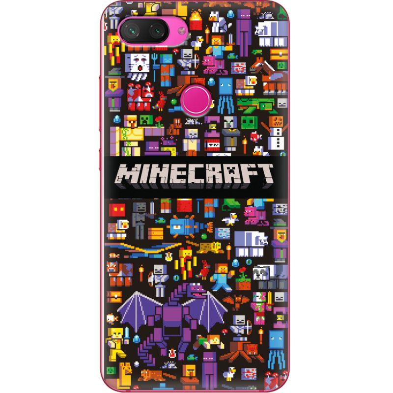Чехол Uprint Xiaomi Mi 8 Lite Minecraft Mobbery