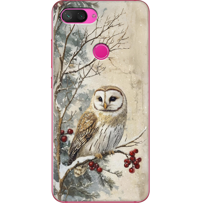 Чехол Uprint Xiaomi Mi 8 Lite Christmas Owl