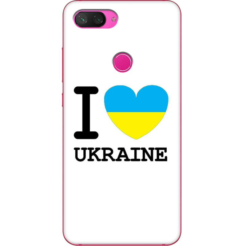 Чехол Uprint Xiaomi Mi 8 Lite I love Ukraine