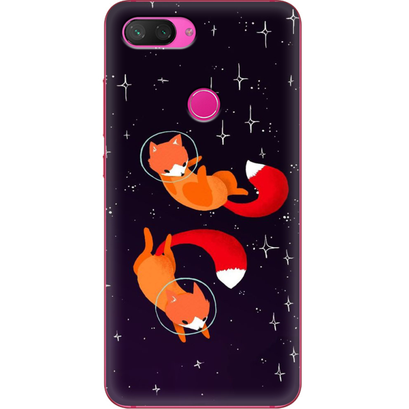 Чехол Uprint Xiaomi Mi 8 Lite Fox-Astronauts
