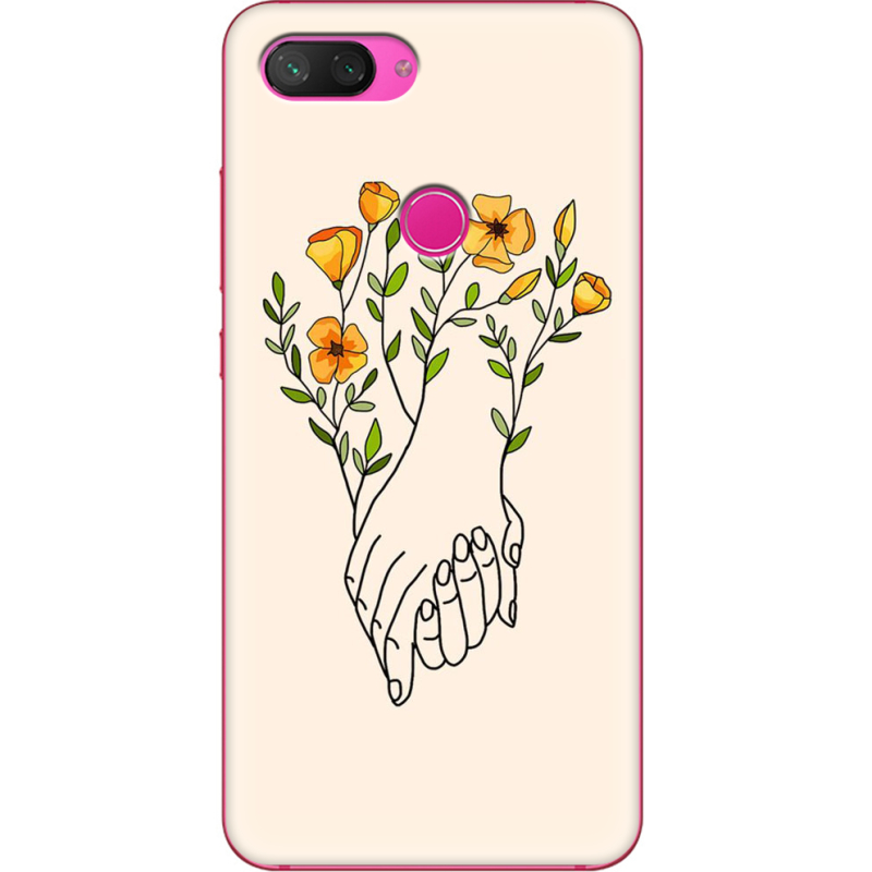Чехол Uprint Xiaomi Mi 8 Lite Flower Hands
